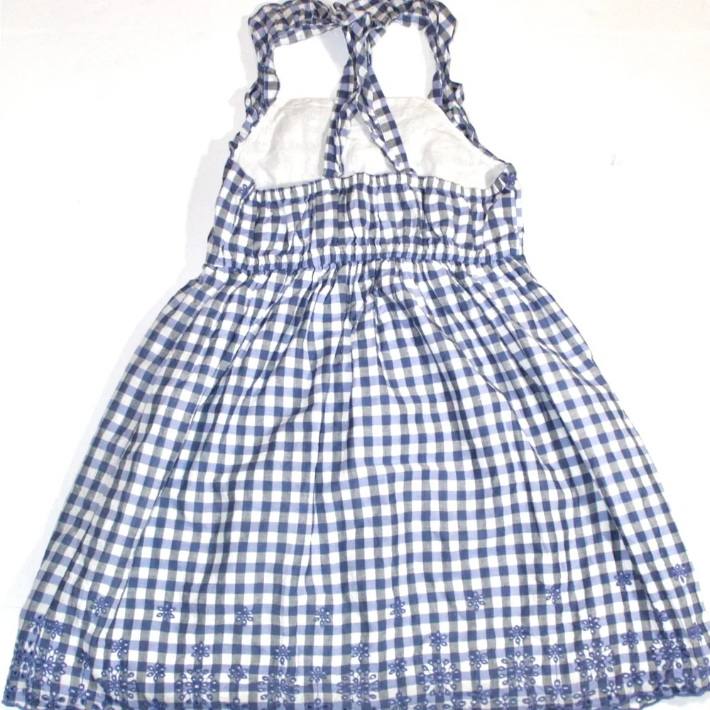 Cat & Jack Blue and White Gingham Sundress